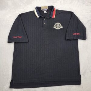 Vintage Polo Shirt Men XL Golf Club Work Employee Nokia Cellular One Extra Large